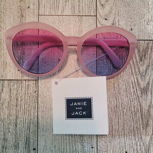 Janie and Jack Pink Kids Sunglasses
